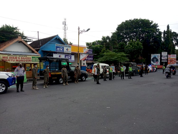 Patroli Penegakan Protokol Kesehatan Pada Bulan Ramadan