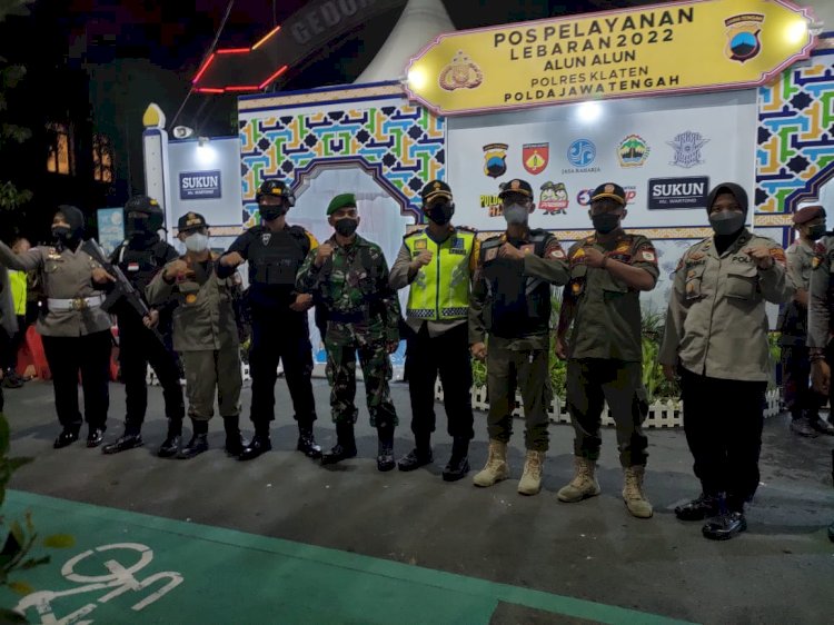 Patroli Pengamanan Malam Takbir Idul Fitri 2022