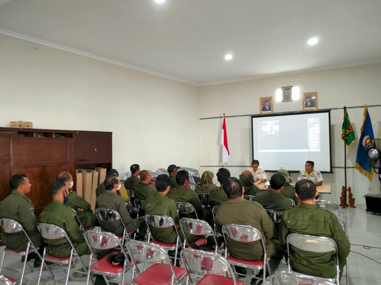 Rakor dan Pelatihan Penanggulangan Bencana Bagi Linmas Inti Kabupaten Klaten