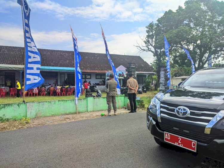 Pengamanan Wakil Bupati Pada Acara Pembukaan Turnamen Tenis Meja Solo Raya