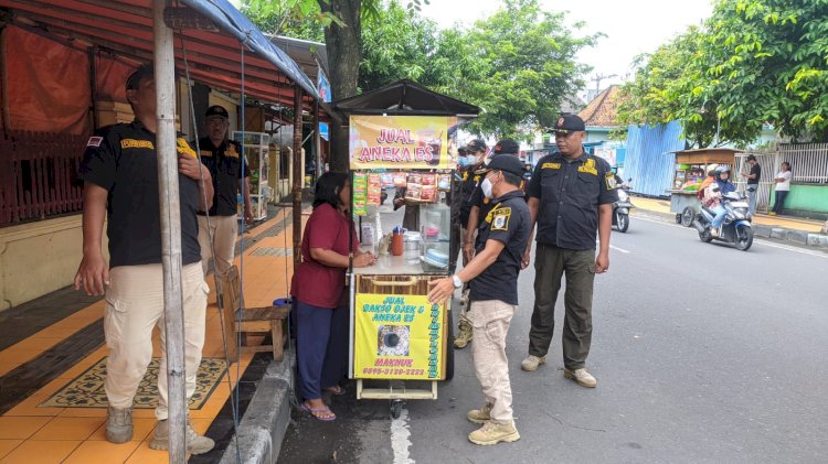 Operasi Penertiban PKL di Wilayah Kota