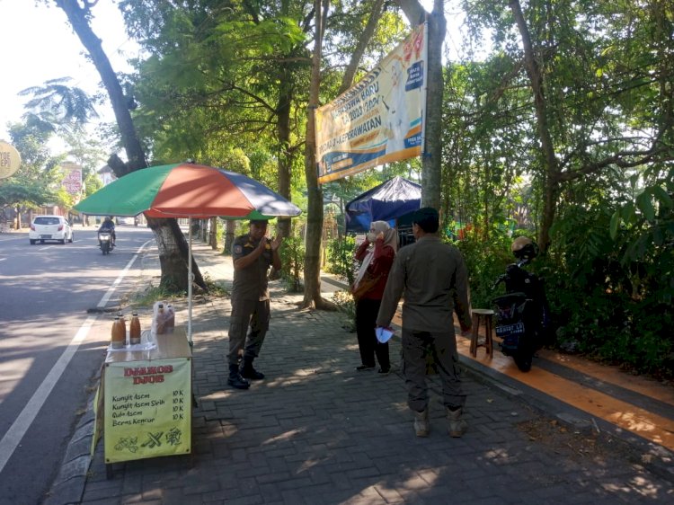 Penertiban Pedagang Kaki Lima Disepanjang Jalan Pemuda hingga GOR Gelarsena