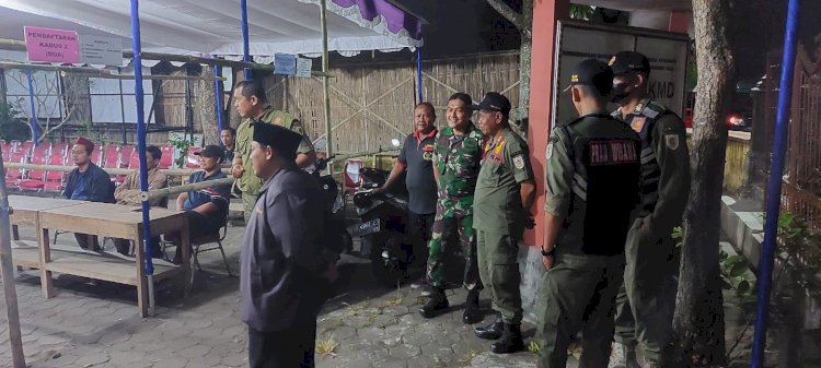 Patroli Pengamanan Pilkades Tahap I di Desa Prawatan dan Dompyongan
