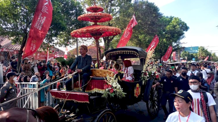 Pengamanan Klaten Lurik Carnival