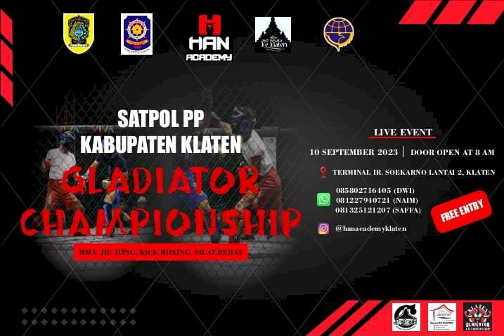 Klaten Gladiator Championship 2023