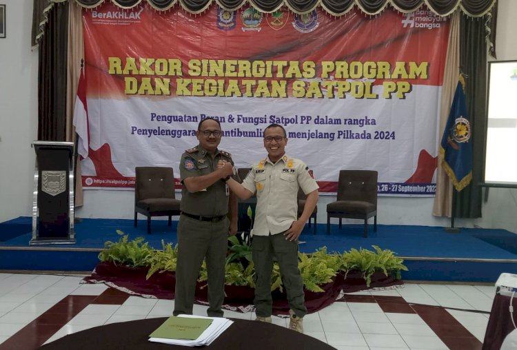 Rakor Sinergitas Program dan Kegiatan Satpol PP se Jawa Tengah