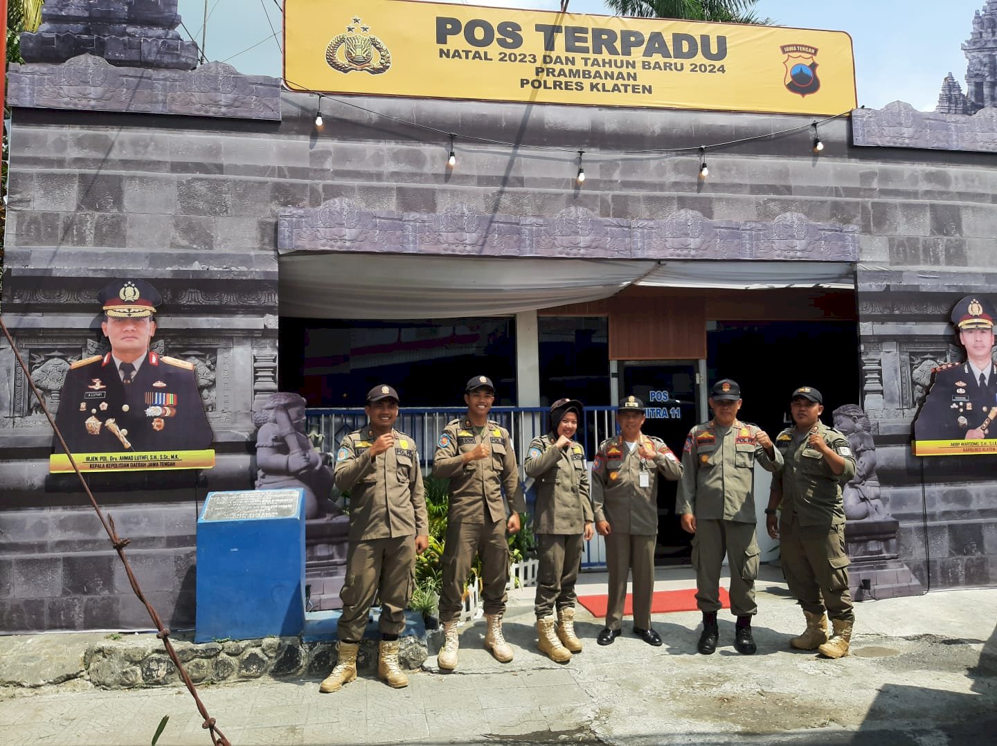 Patroli dan Pengamanan Libur Akhir Tahun di Pos Pengamanan dan Objek Wisata