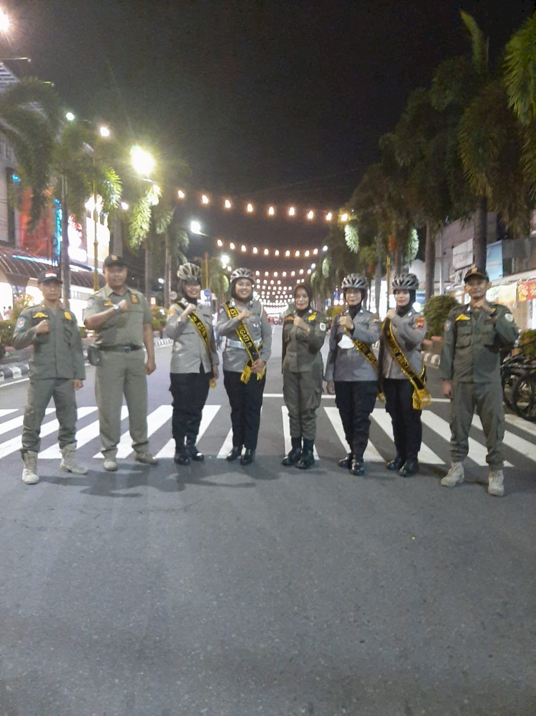 Pengamanan Area Klaten Car Free Night