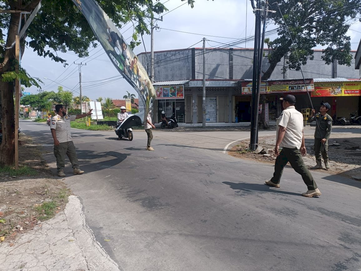 Operasi Penanganan Pelanggaran Perda dan Perbup Klaten