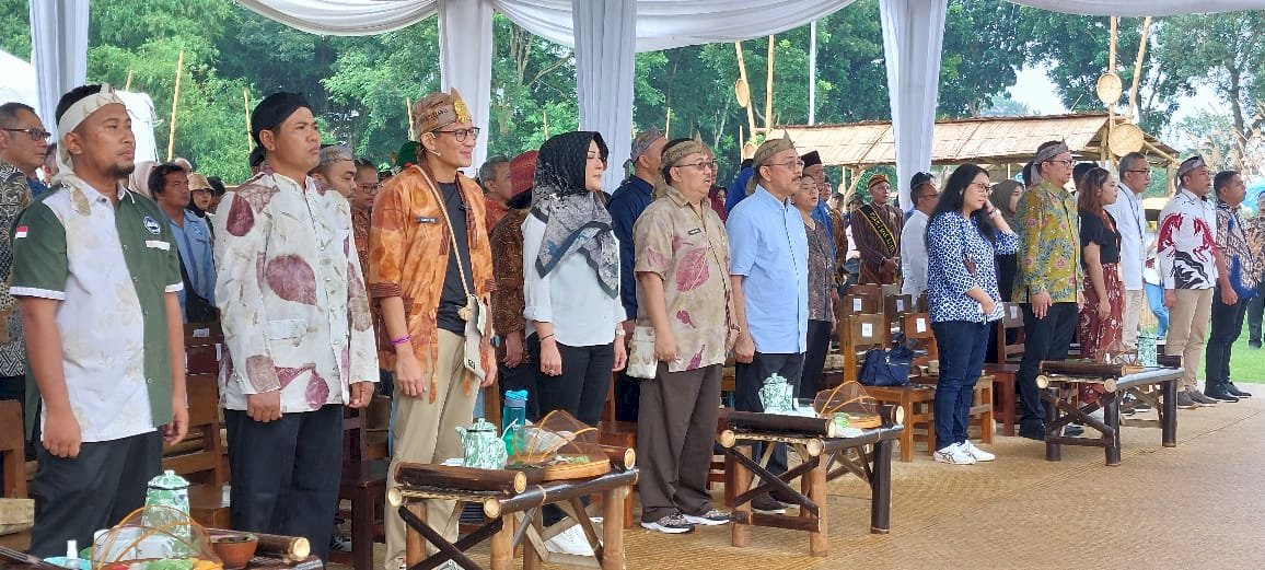 Pengamanan Kunjungan Menteri Pariwisata dan Ekonomi Kreatif di Prambanan Klaten