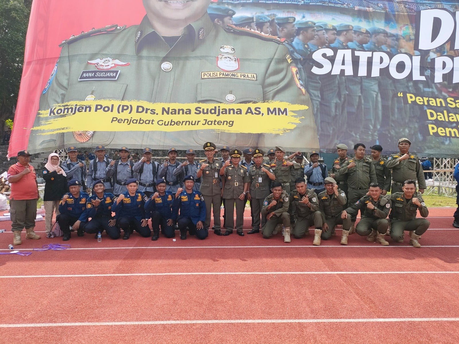 Pawai Budaya Satpol PP, Satlinmas dan Damkar Carnival di Surakarta