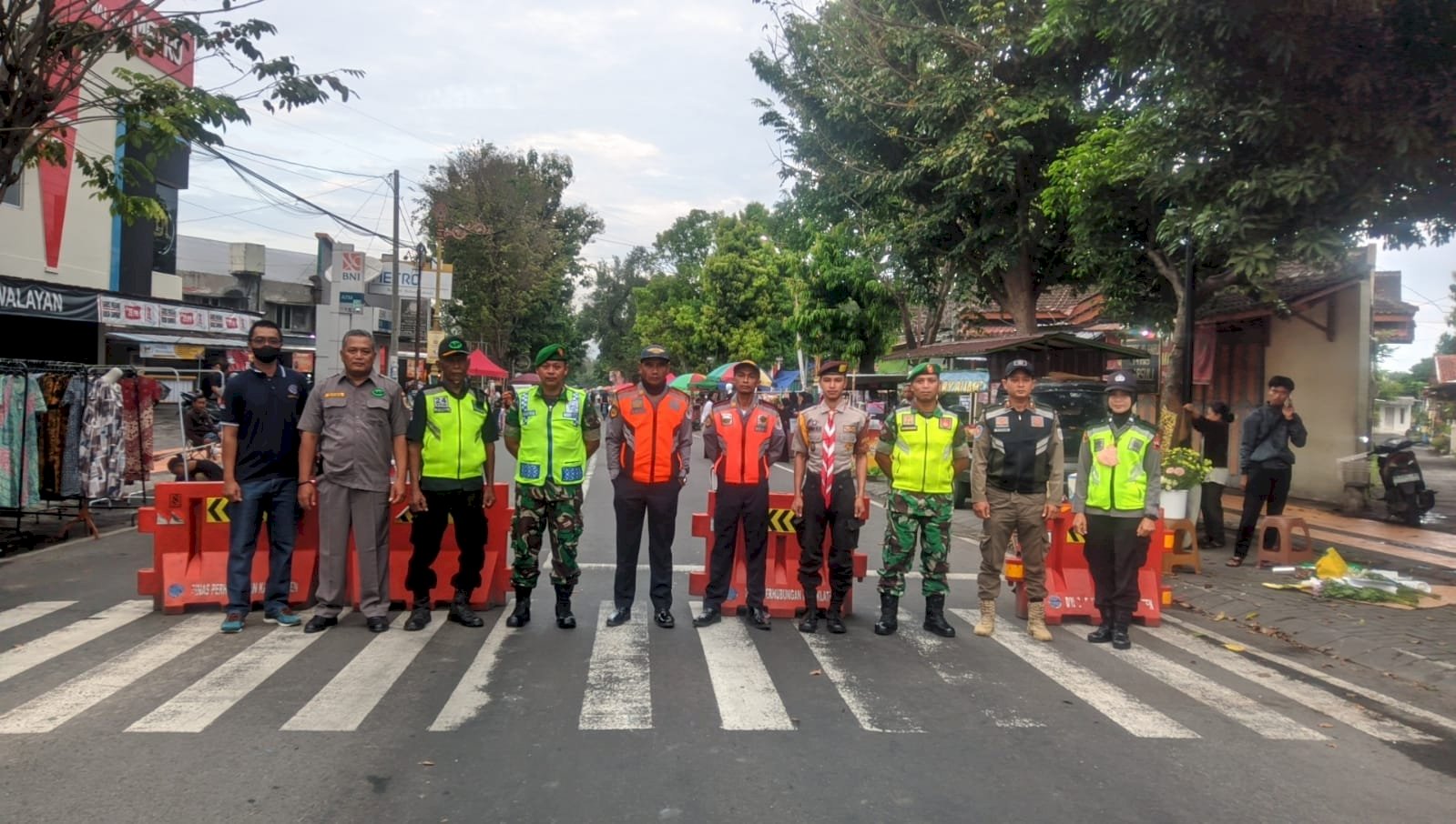 Pengamanan Area Klaten Car Free Day