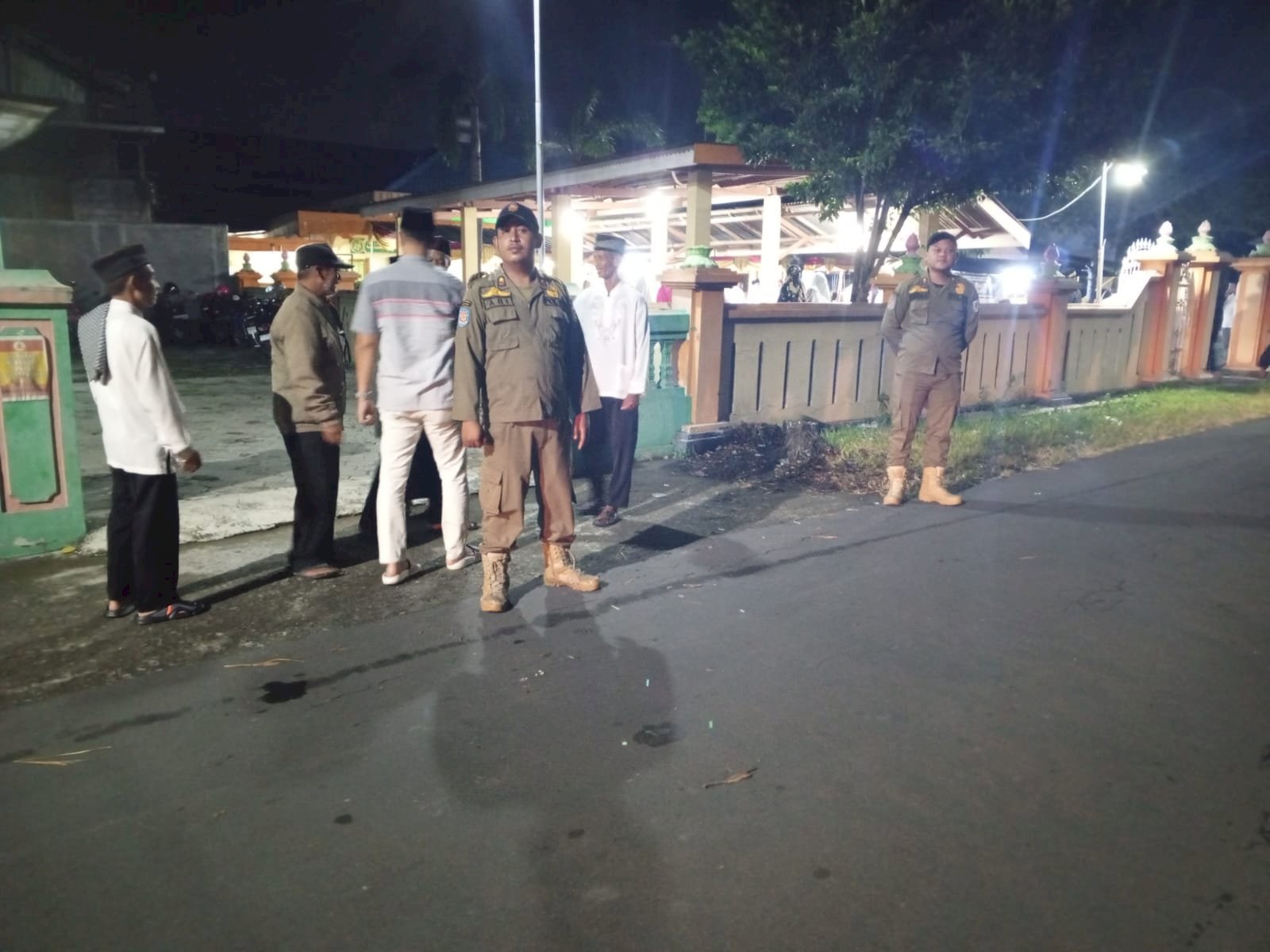 Pengamanan sholat Isya dan Tarawih Keliling Tahun 1446 H