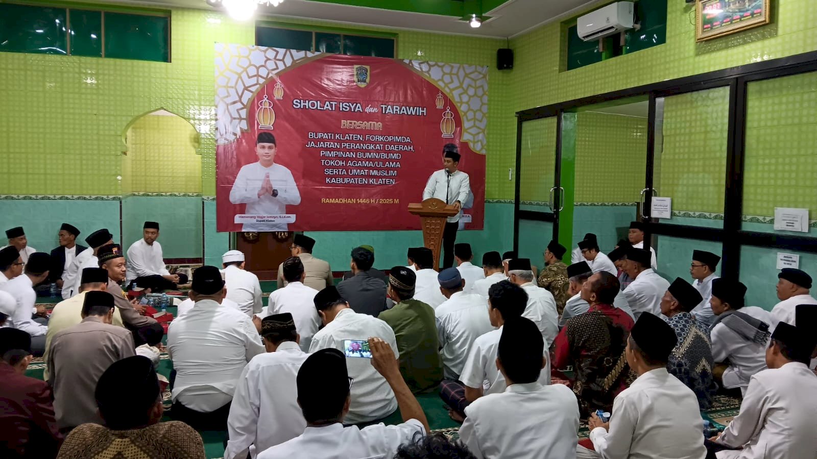 Pengamanan sholat Isya dan Tarawih Keliling Tahun 1446 H