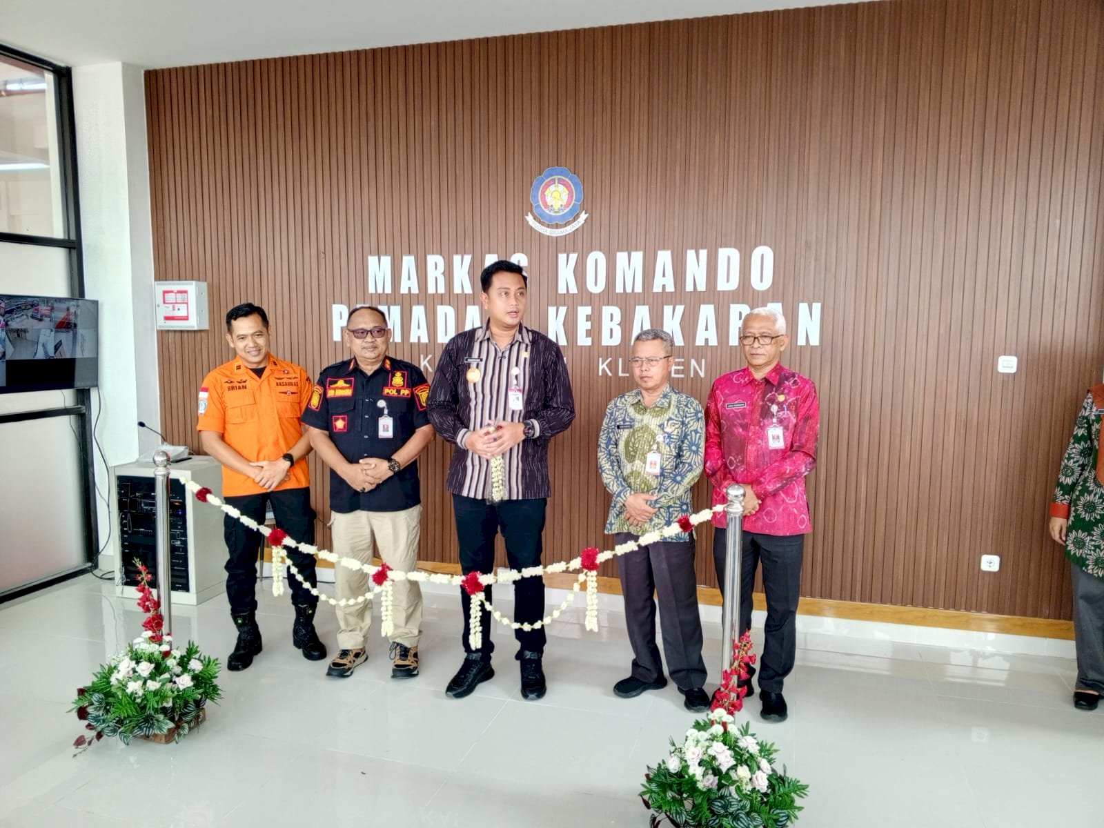 Perkuat Layanan Darurat, Bupati Klaten Resmikan Kantor Damkar Klaten