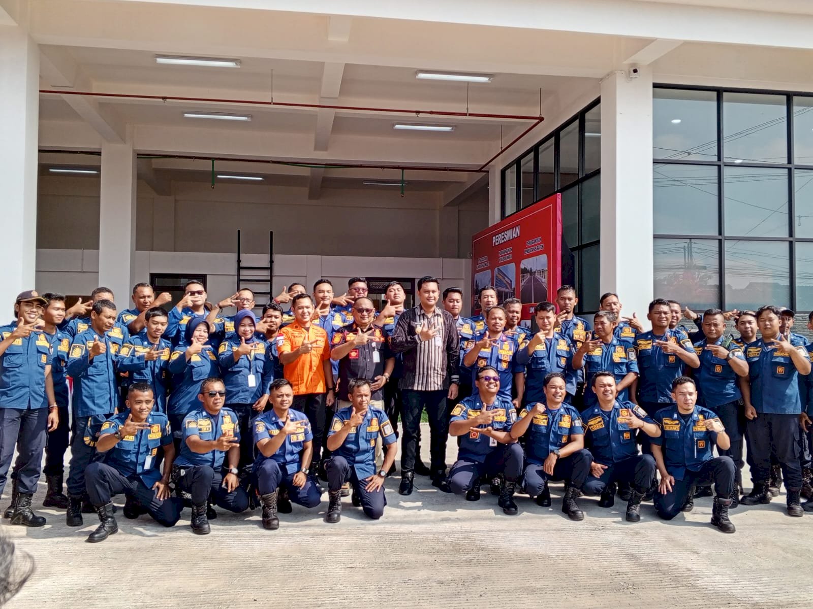 Perkuat Layanan Darurat, Bupati Klaten Resmikan Kantor Damkar Klaten