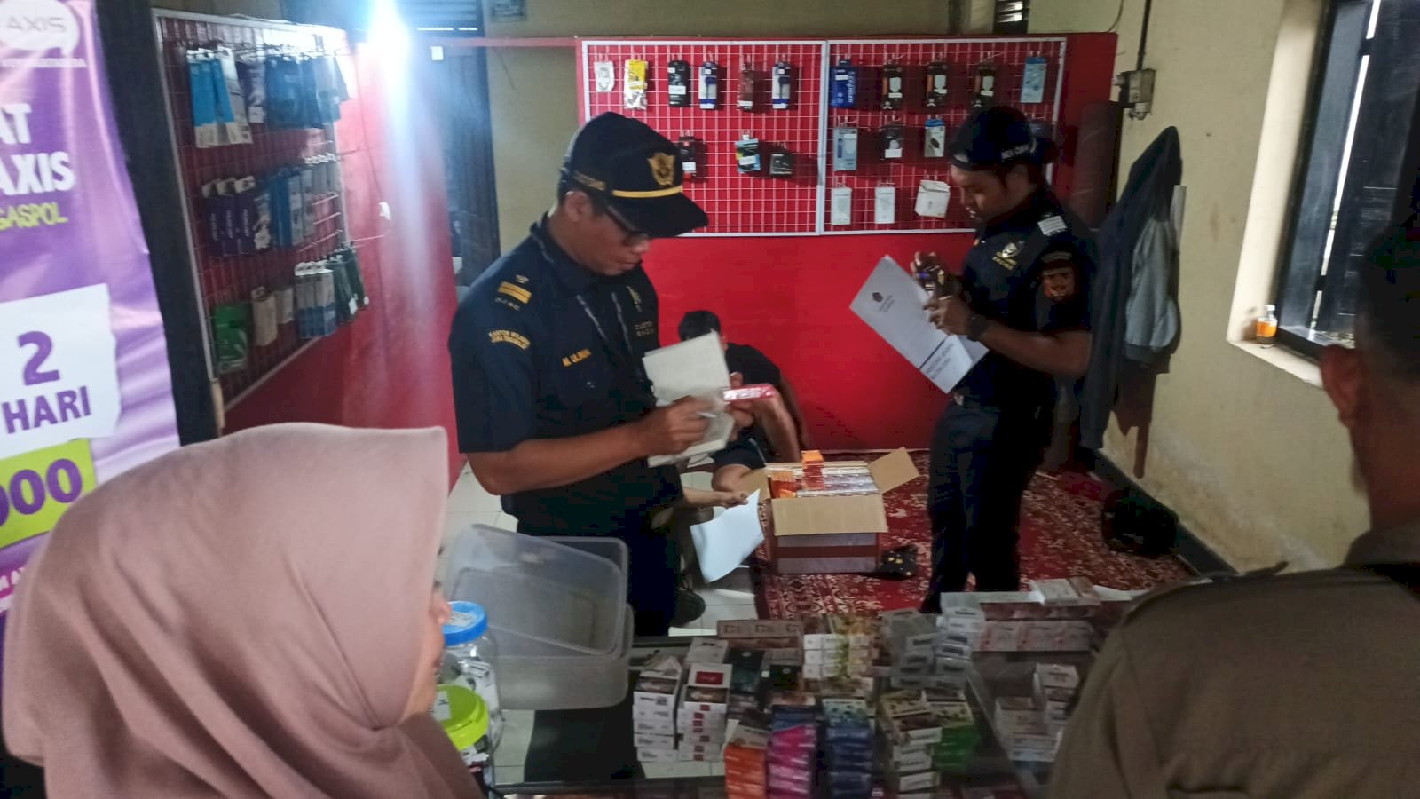 Operasi Bersama Satpol PP Klaten dan Bea Cukai Temukan Ribuan Batang Rokok Ilegal