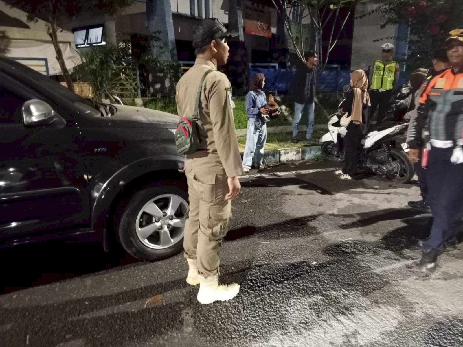 Patroli Gabungan Malam Hari, Satpol PP Klaten Pastikan Situasi Kamtibmas Tetap Kondusif