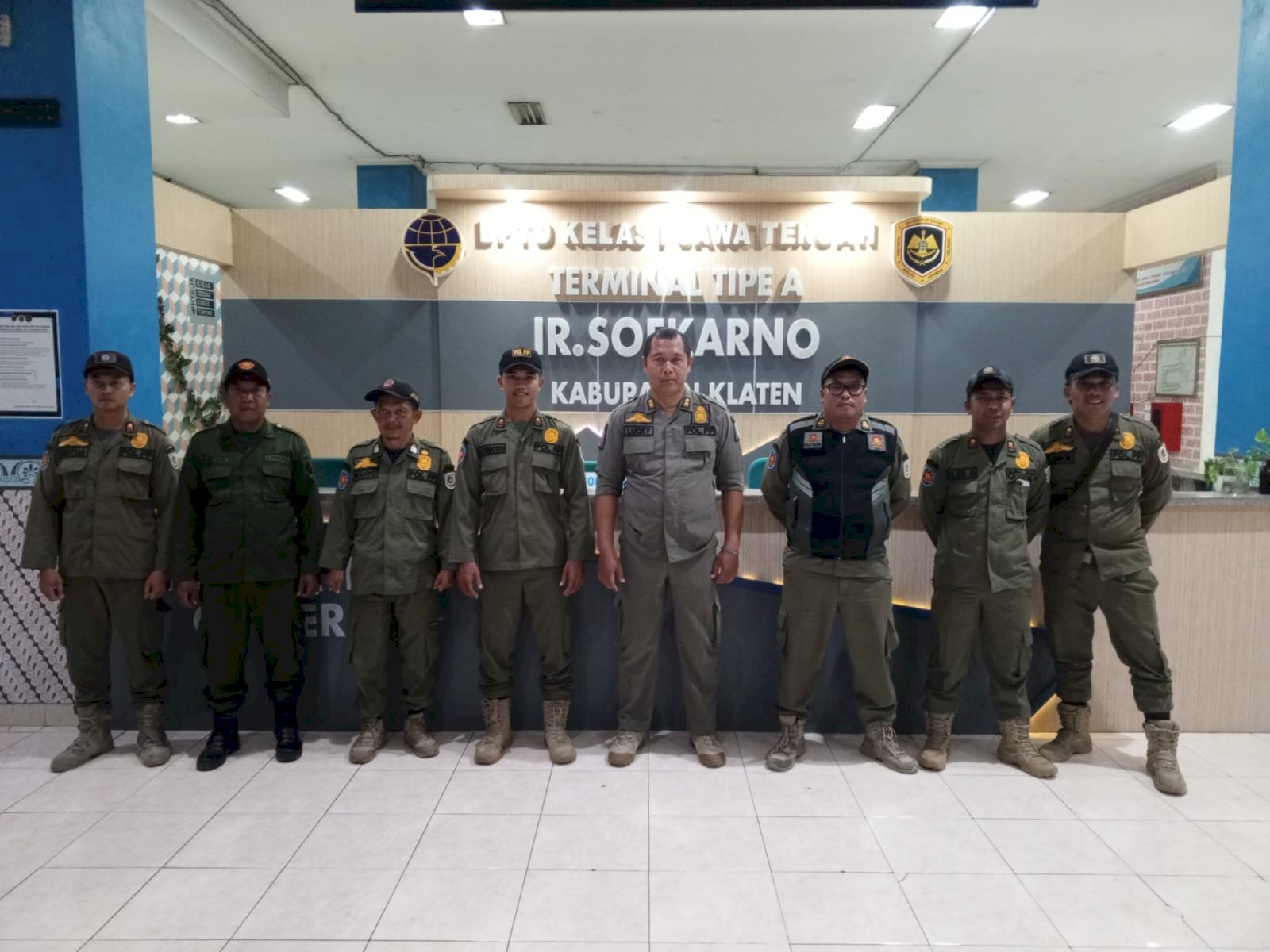 Patroli Idulfitri, Satpol PP Klaten Pantau Arus Pemudik di Terminal dan Stasiun