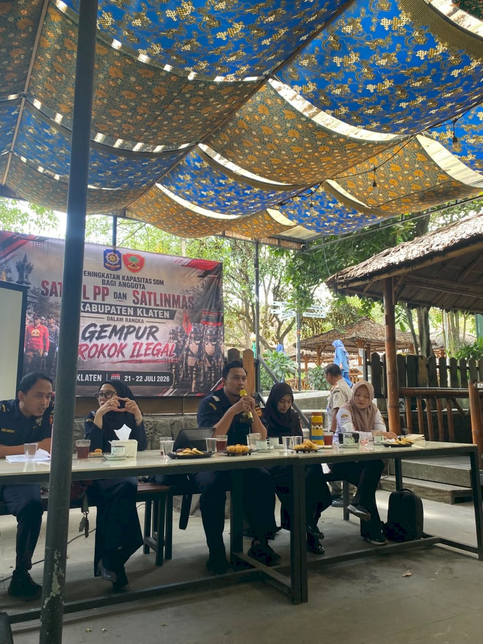 Perkuat Gempur Rokok Ilegal, Satpol PP Klaten Gelar Peningkatan Kapasitas SDM di Polanharjo